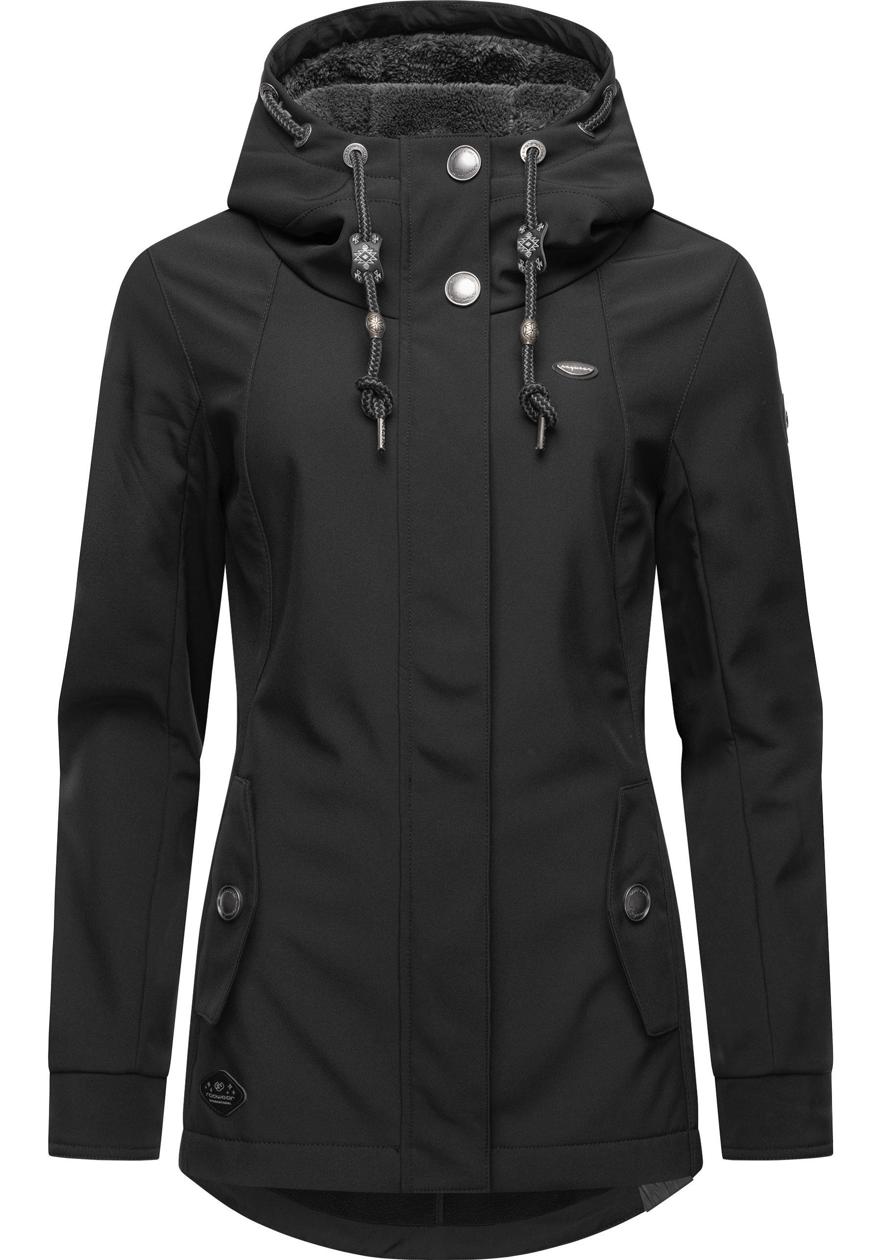 Ragwear Softshelljacke Monadde Softshell Praktische Softshell Damenjacke