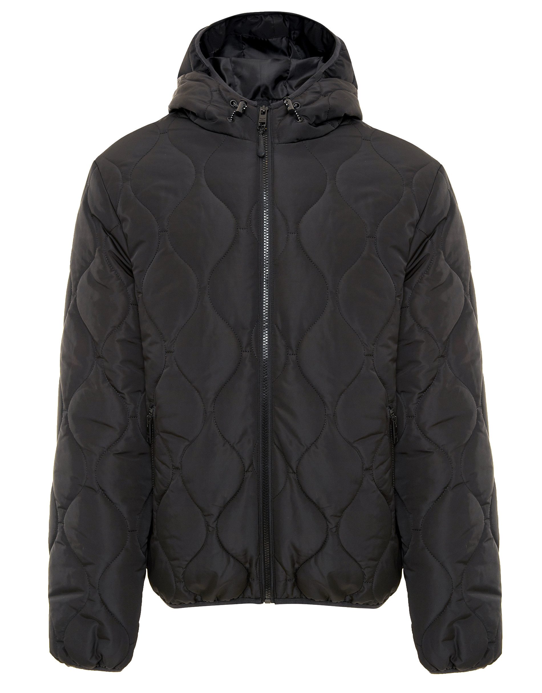 Threadbare Steppjacke Plough (1-St) mit Kapuze