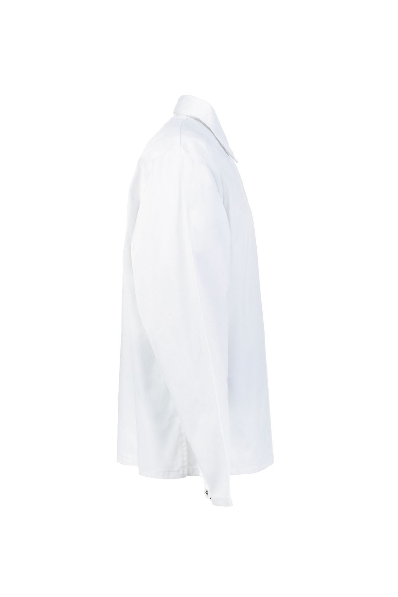Planam Arbeitsjacke PLANAM Herren Schlupfhemd FOOD verdeckte-Druckknopfleiste Weiß
