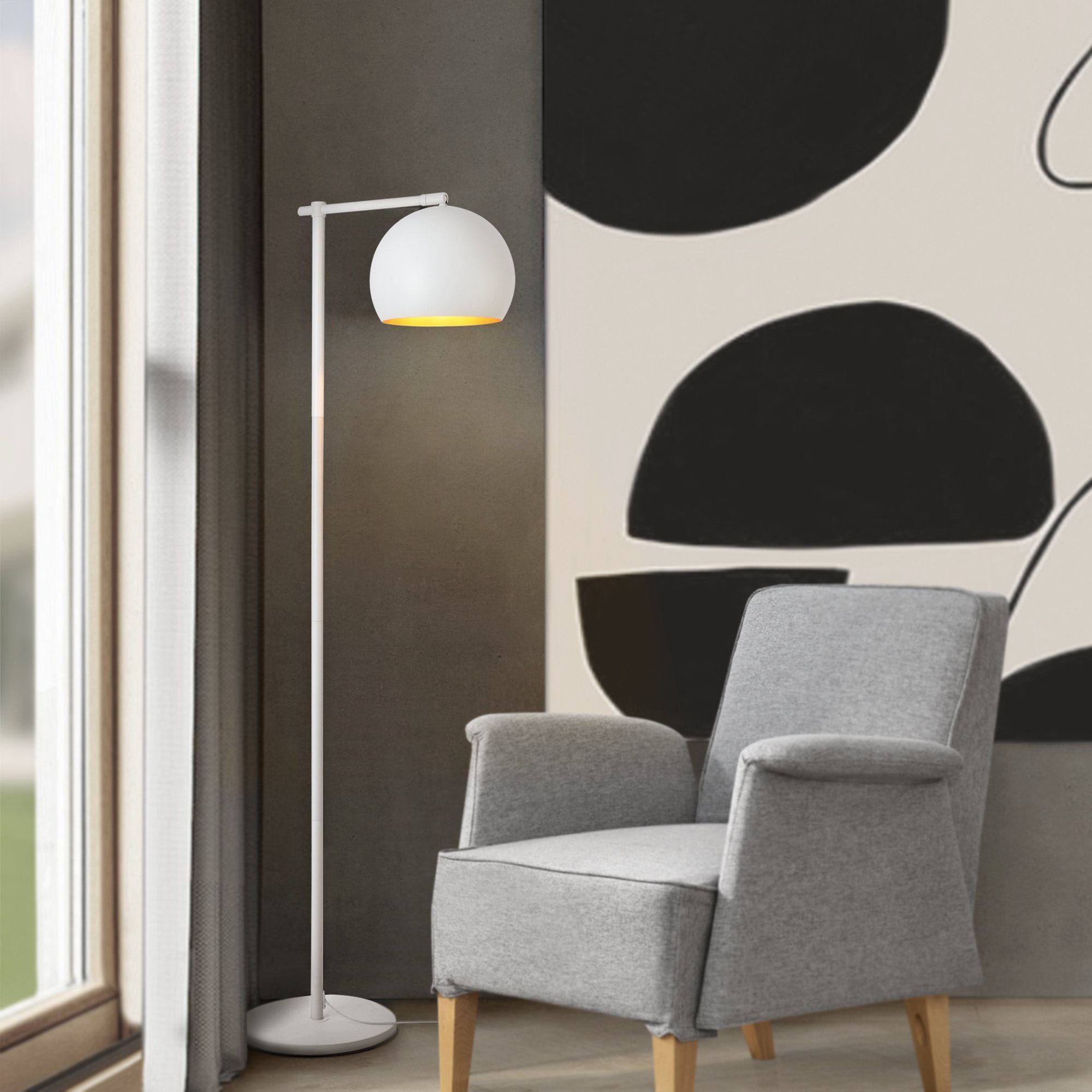 lux.pro Stehlampe, ohne Leuchtmittel, »Skiptvet« 1 günstig online kaufen