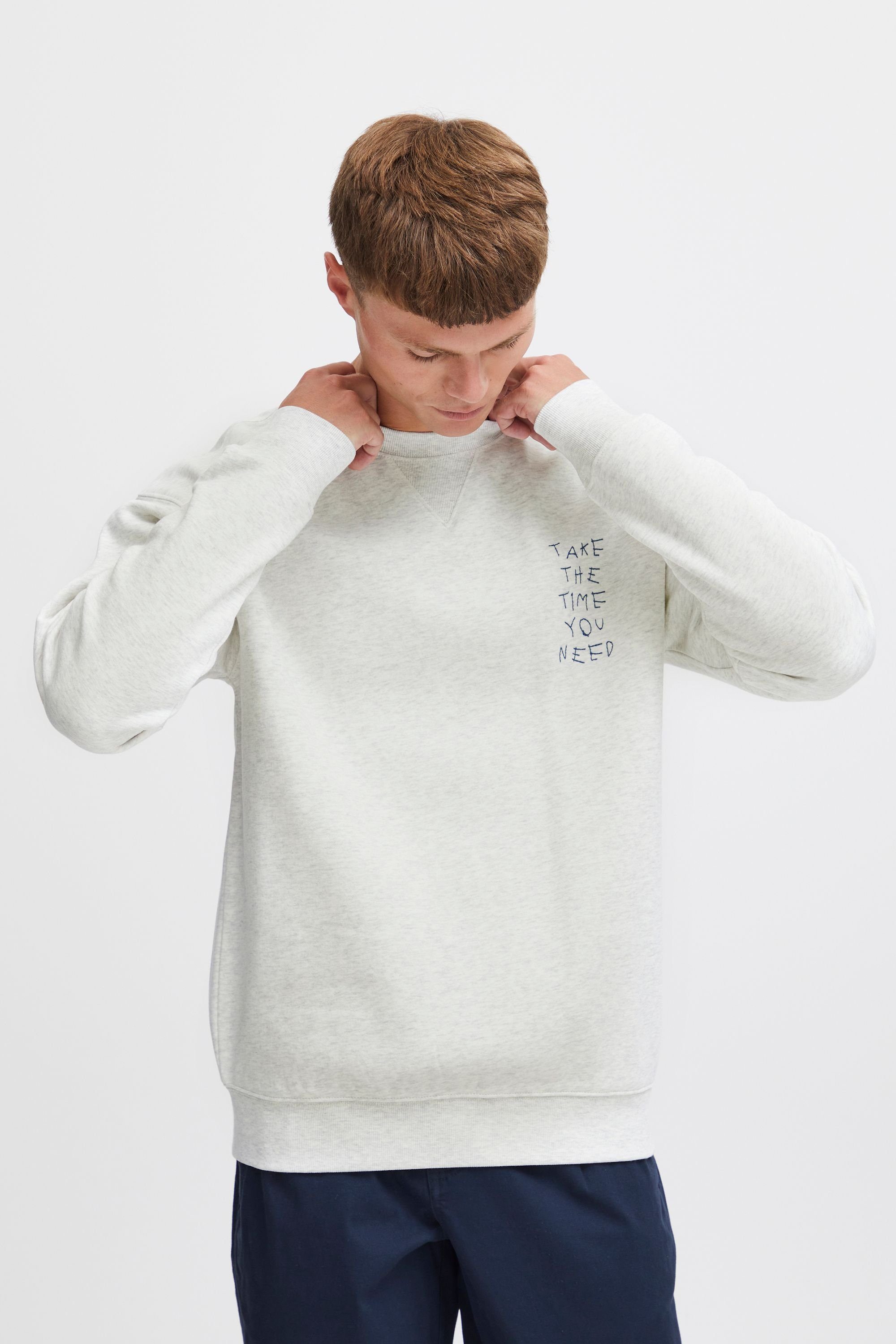 !Solid Sweatshirt SDHalvard Oyster Grey Melange (1401051)