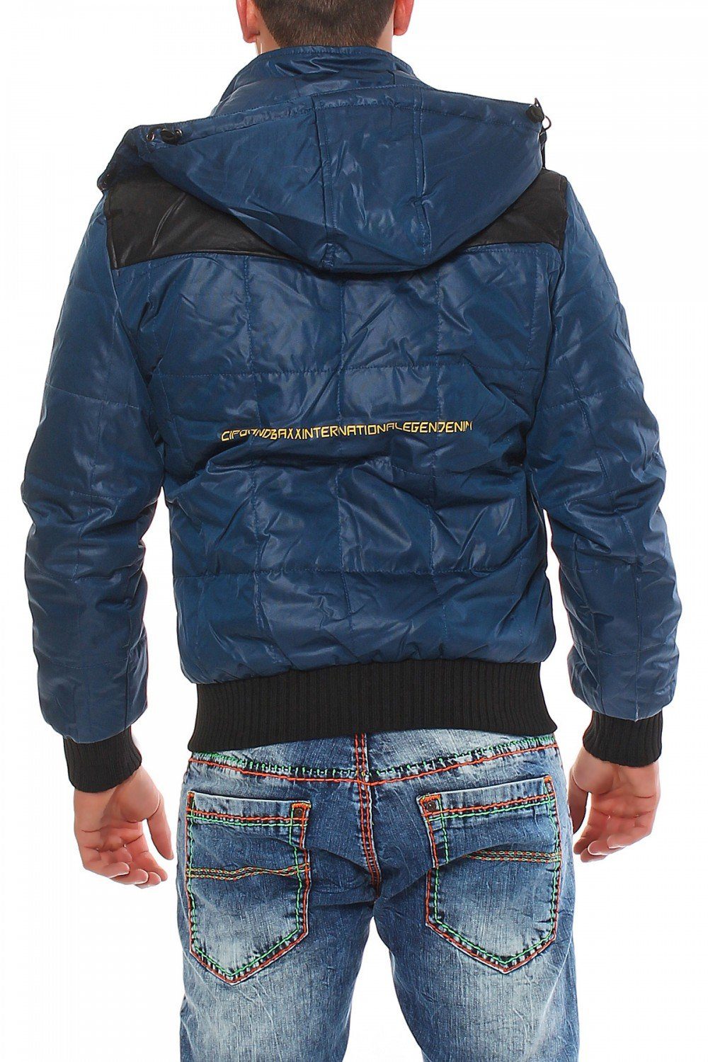 Cipo & Baxx Parka Cipo & Baxx Herren Jacke Parka Mantel