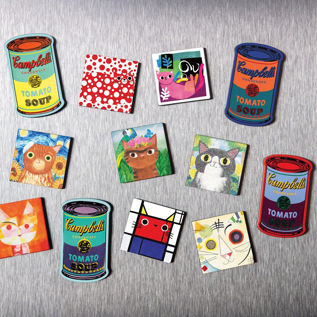 GALISON Dekomagnet Artsy Cats Magnets (Mudpuppy) günstig online kaufen