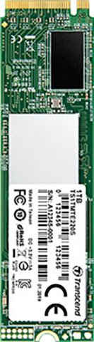 Transcend MTE220S PCIe SSD 512GB interne SSD (512 GB) 3500 MB/S Lesegeschwindigkeit, 2500 MB/S Schreibgeschwindigkeit