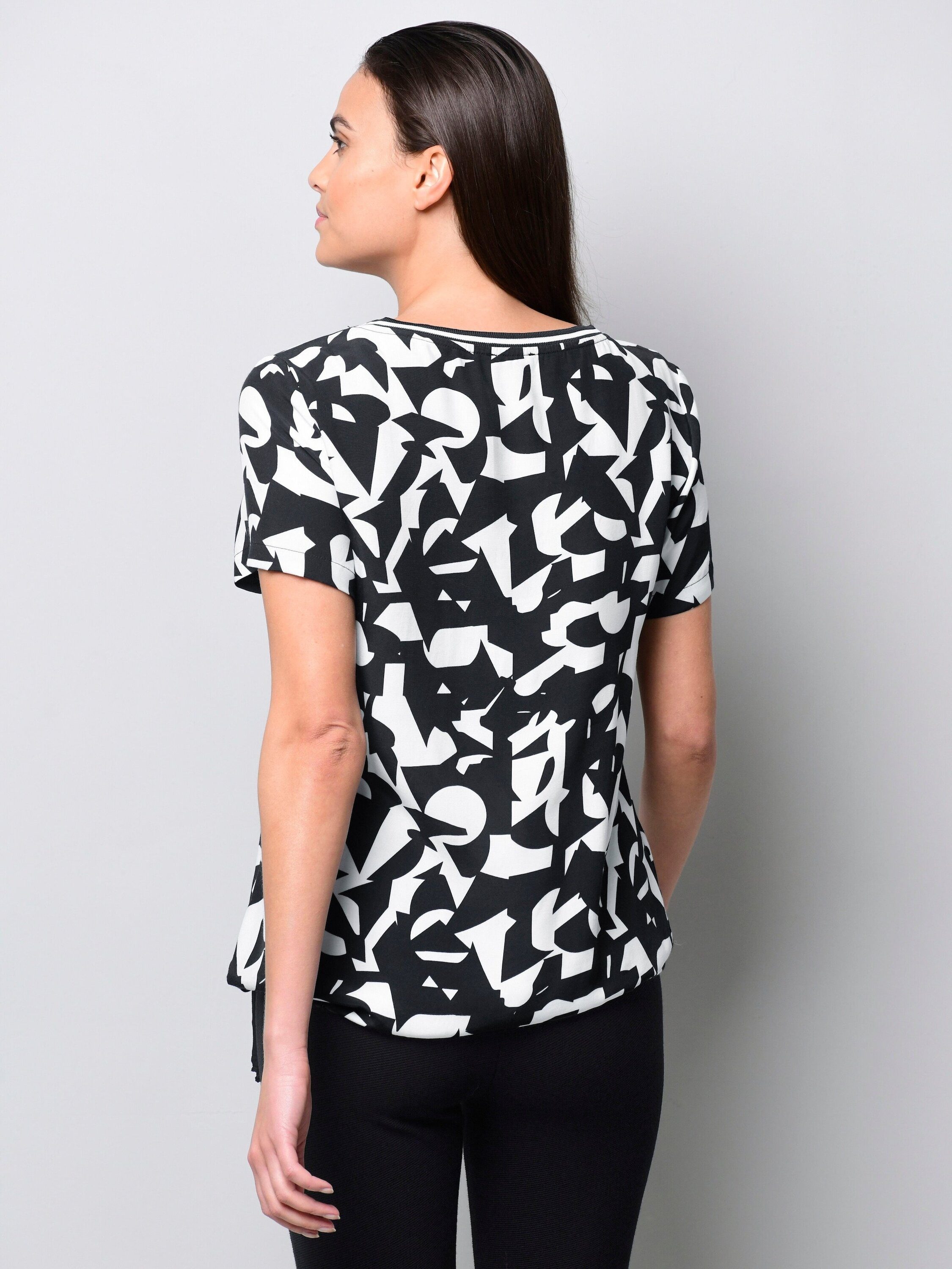Alba Moda Shirtbluse Bluse mit Tunnelzug