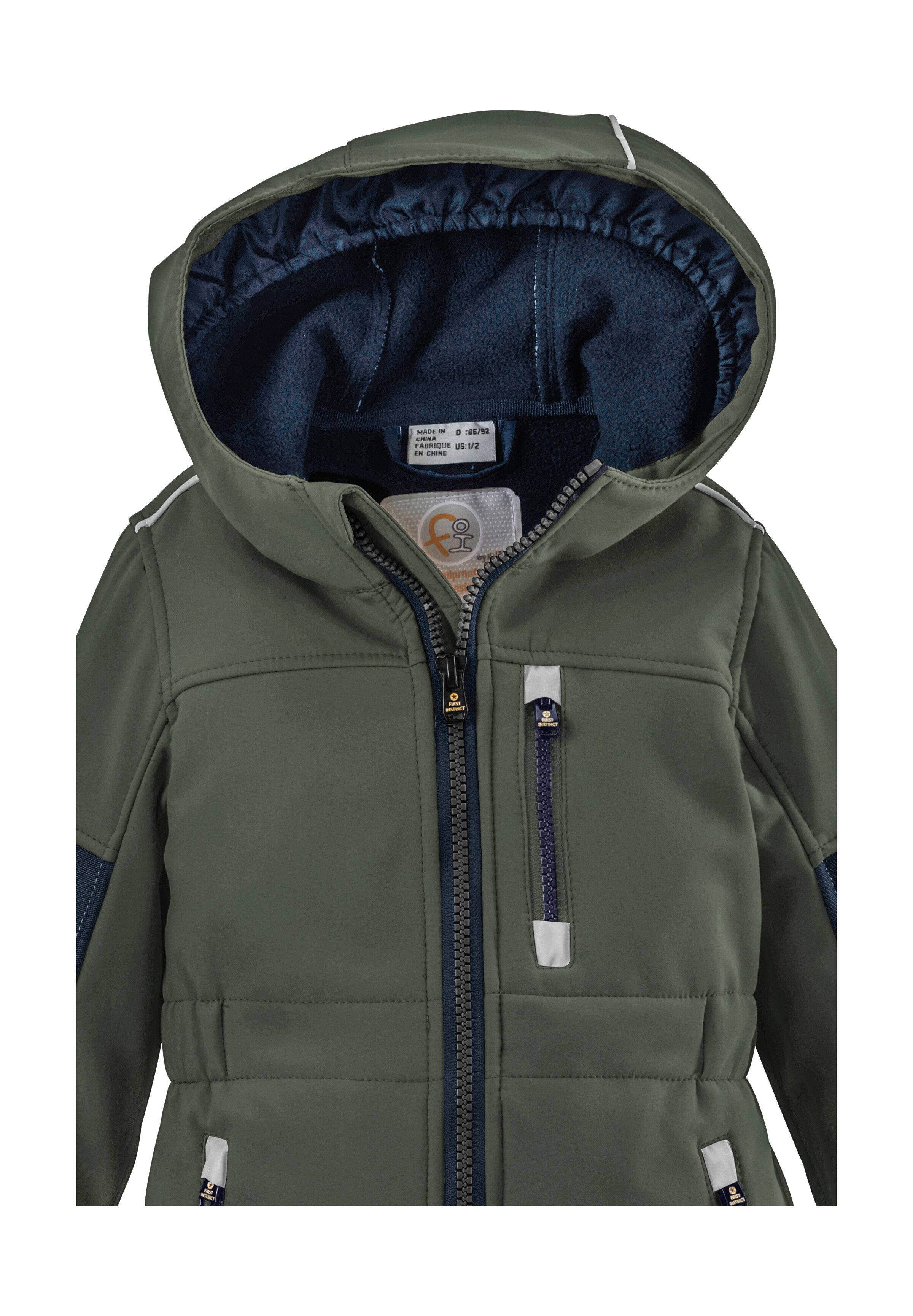 first instinct by killtec Overall FIOW 35 MNS ONPC Softshellanzug mit Fleece Innen, wasserabweisend, winddicht