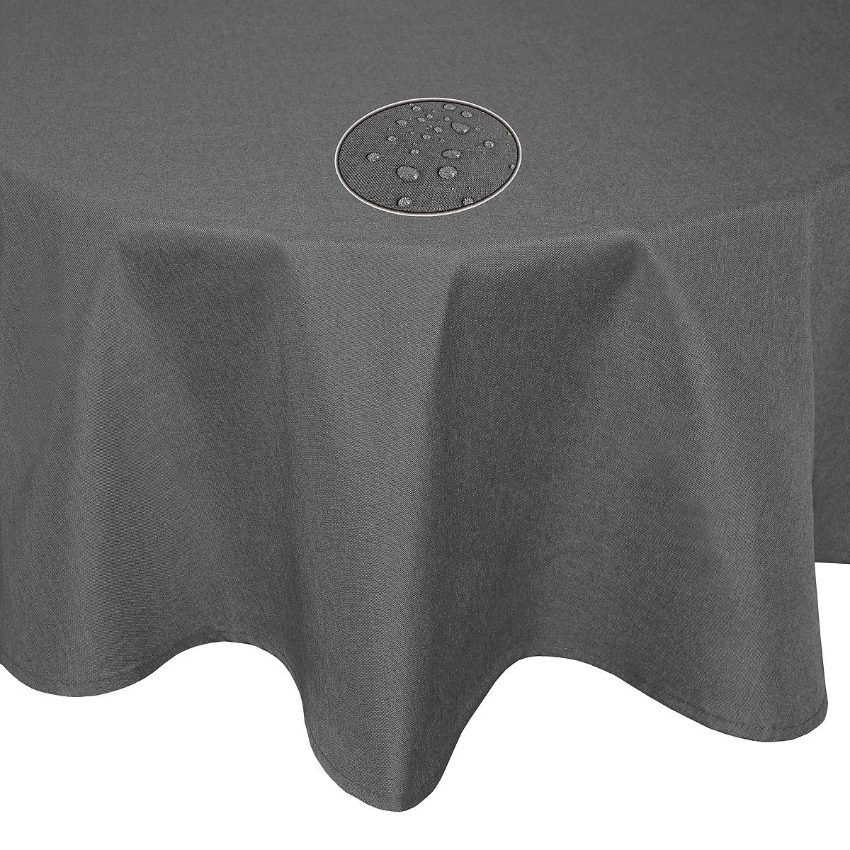 Fiora Tischdecke Lotuseffekt Tischtuch bügelfreie Tischdecke mit Fleckschutz (1-tlg), uni, fleckenabweisend