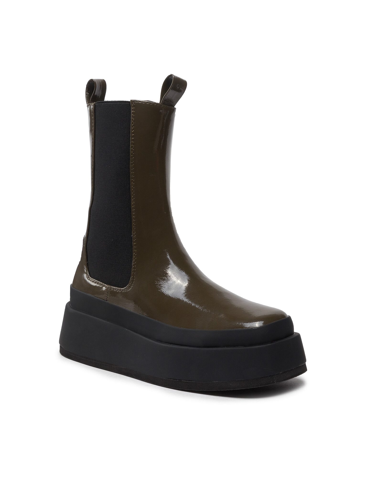 DeeZee Stiefeletten ZALY21025-8 Olive Green Stiefelette