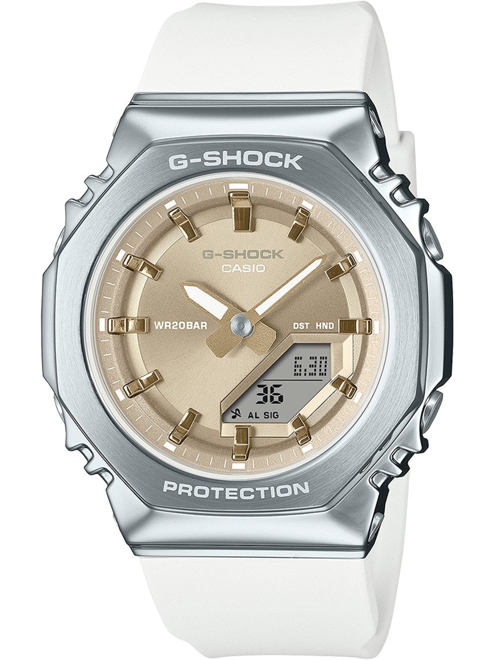 CASIO Quarzuhr Casio GM-S2110-7A9ER Damenuhr G-Shock GM-S-Serie 40mm 20ATM günstig online kaufen