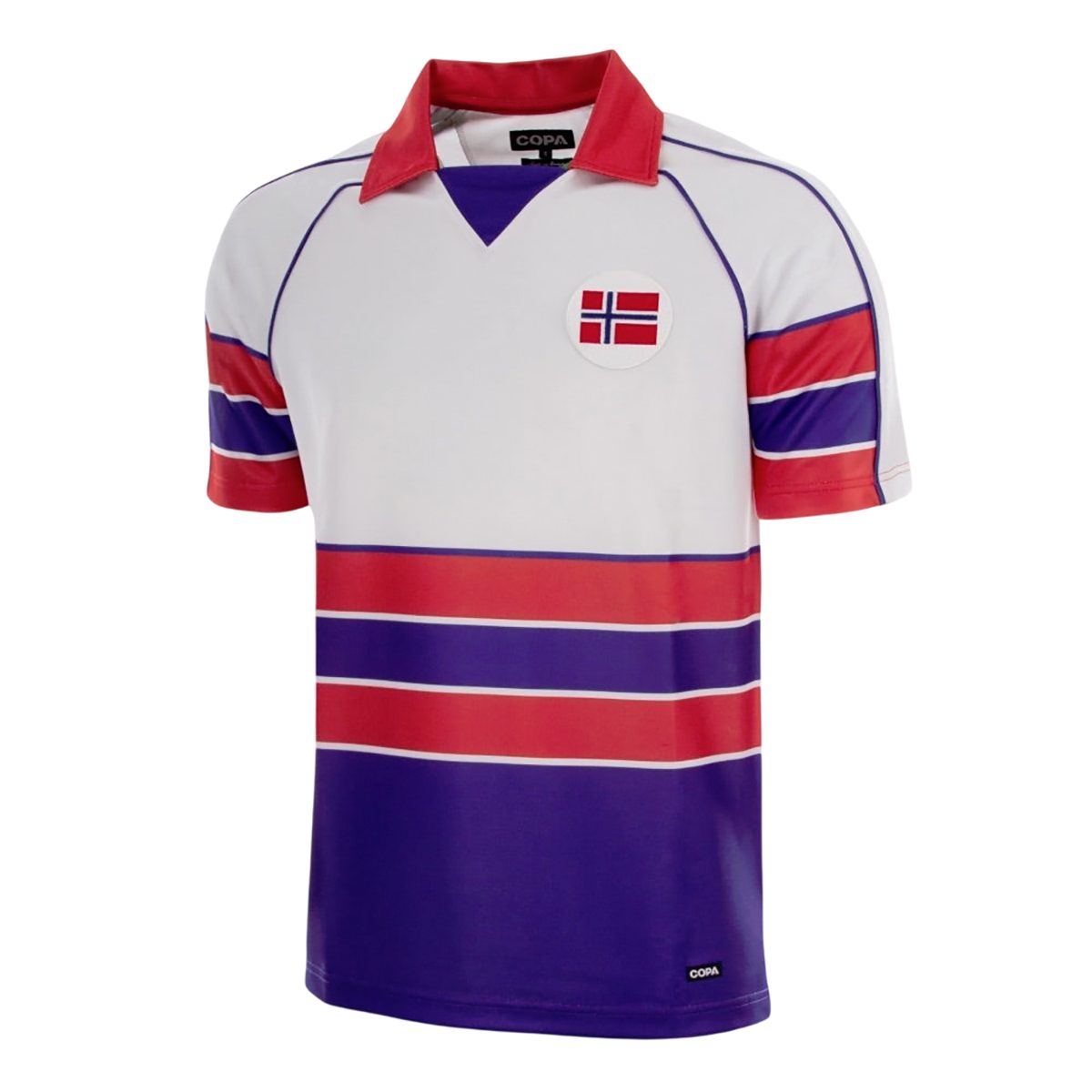 COPA Fußballtrikot Retrotrikot Norwegen Auswärts 1988 (kein Set) Retrotrikot
