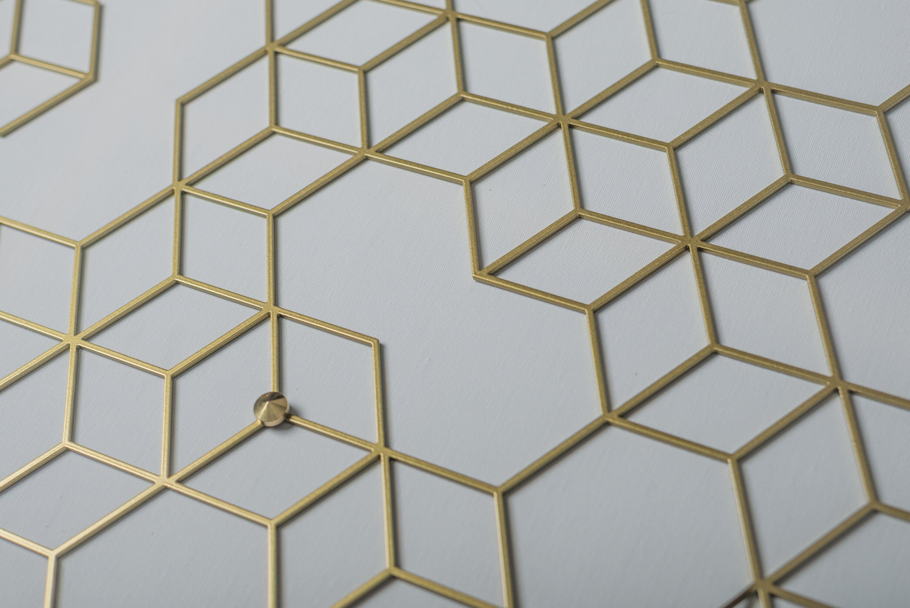 moebel-direkt-online Wandgarderobe Stiga (Design-Wandgarderobe mit 8 Kleiderhaken), aus Metall, 8 Kleiderhaken