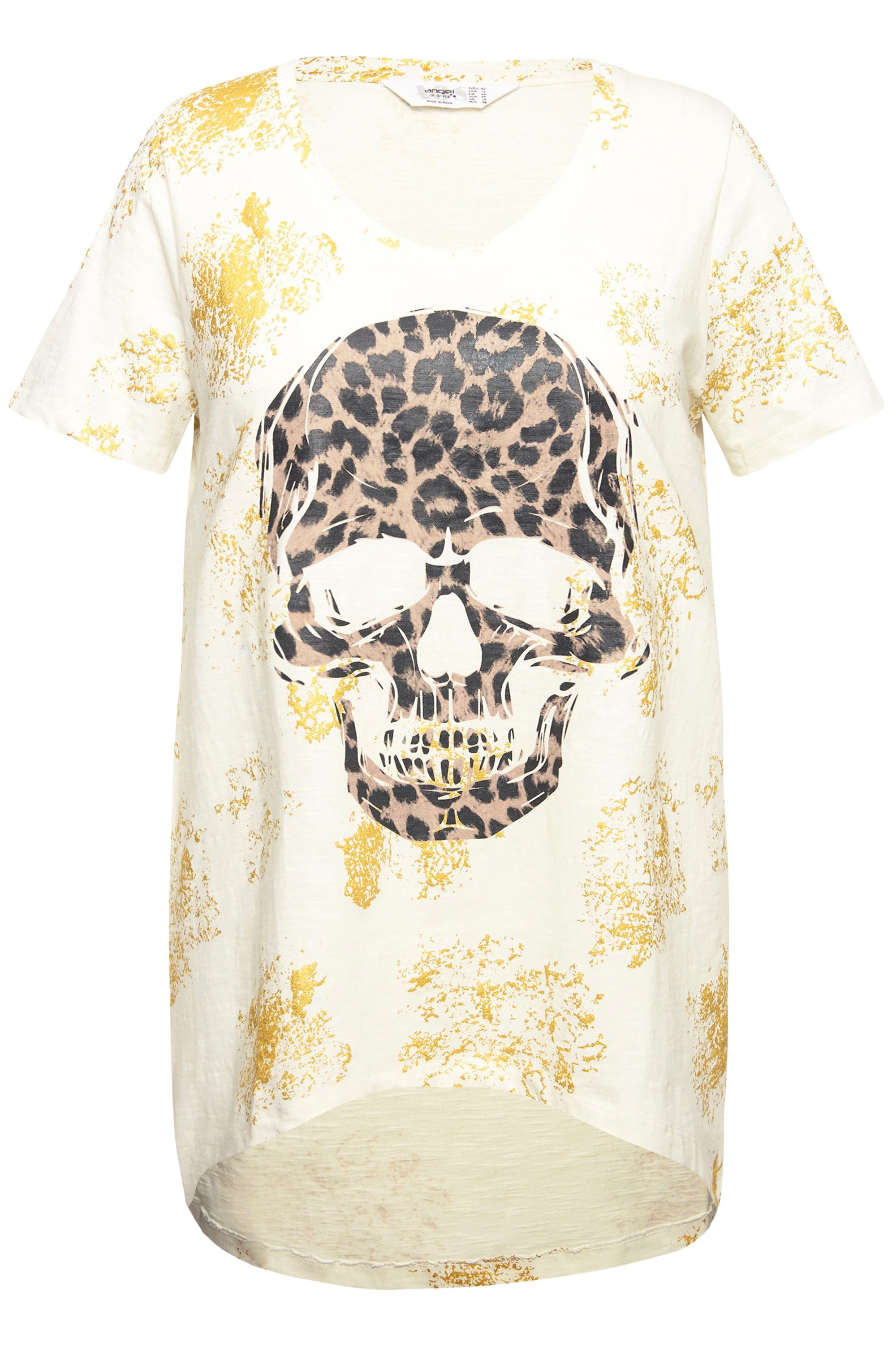 Angel of Style T-Shirt T-Shirt Leo-Totenkopf günstig online kaufen
