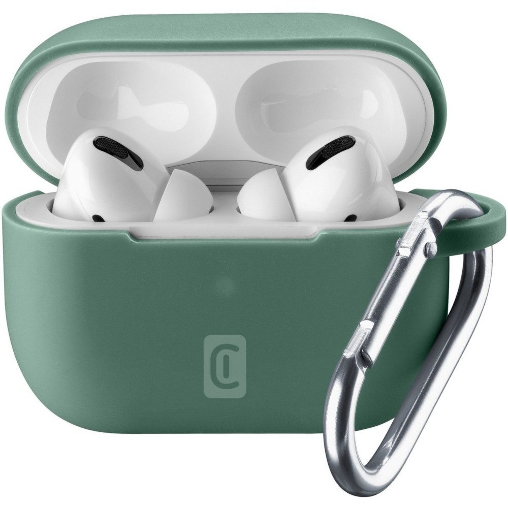 Cellularline Bounce Case Airpod Pro grün Schutzhülle Schnurloses DECT-Telefon