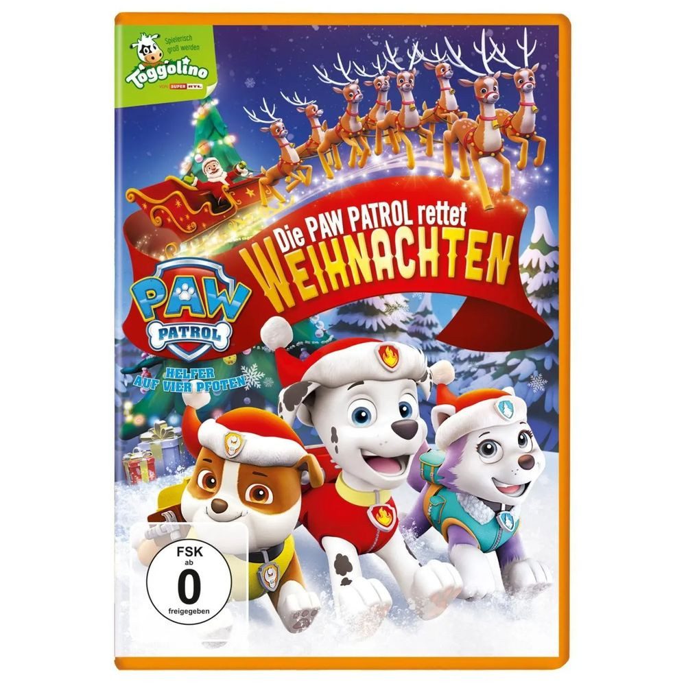 Paramount DVD Paw Patrol: Die Paw Patrol rettet Weihnachten