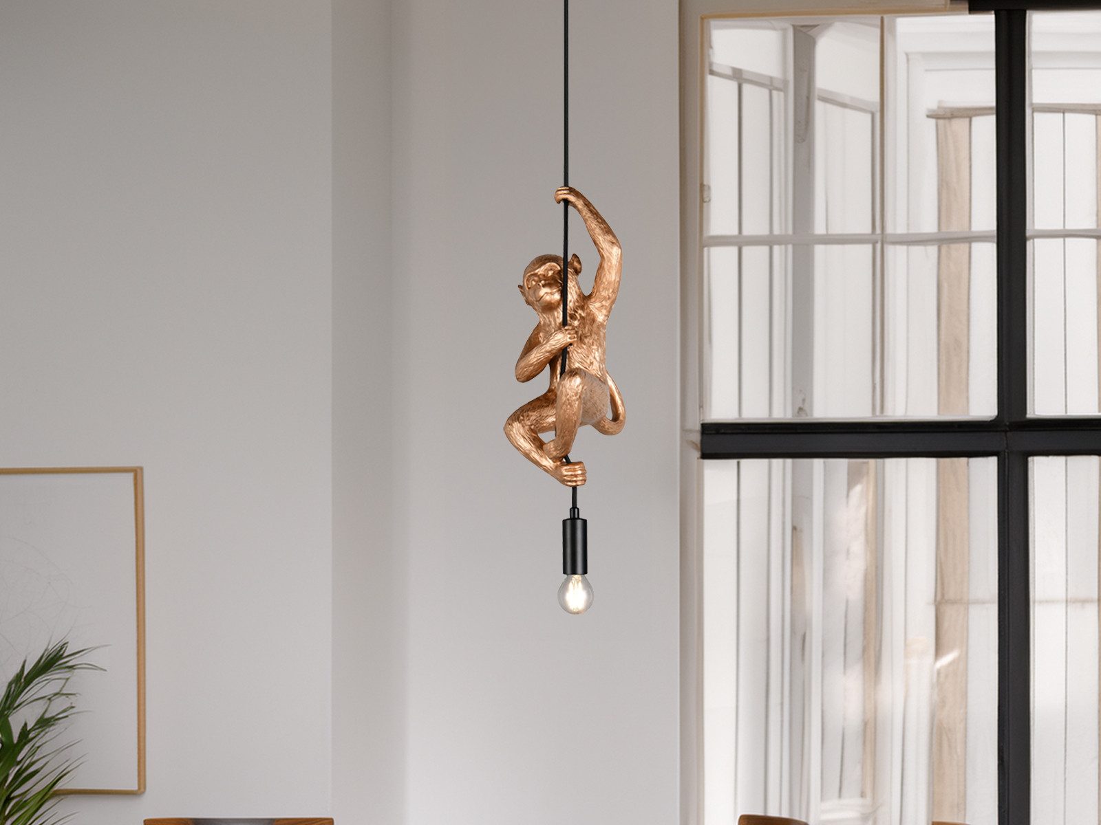 Reality Leuchten LED Pendelleuchte, Dimmfunktion, LED günstig online kaufen