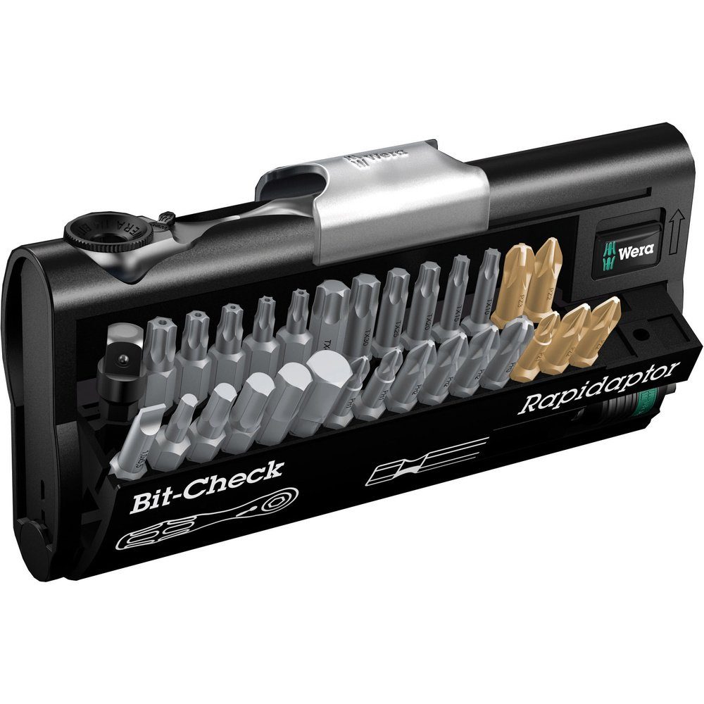 Bit-Set Wera BC BR 30 8001 A SB 05073640001 Bit-Set 31teilig Schlitz, Kreuzsch