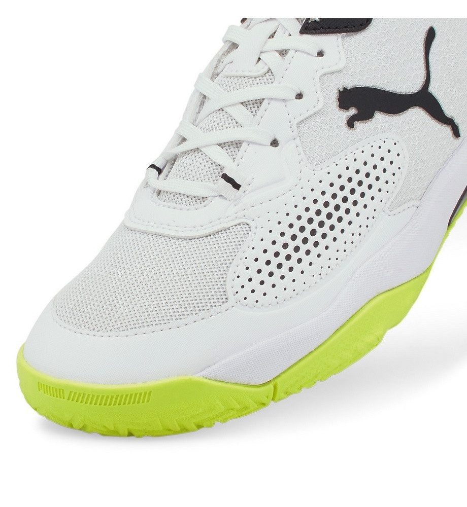 PUMA Solarcourt RCT Allcourt weiss/lime Herren Tennisschuh