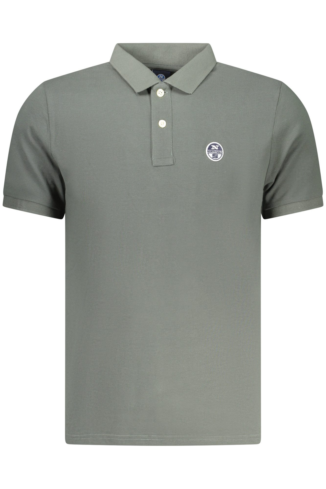 North Sails Poloshirt Grünes Kurzarm-Poloshirt für Herren mit