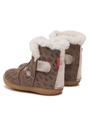 Kickers Stiefel So Windy 909740-10-12 M Taupe Or Fantaisie Stiefel