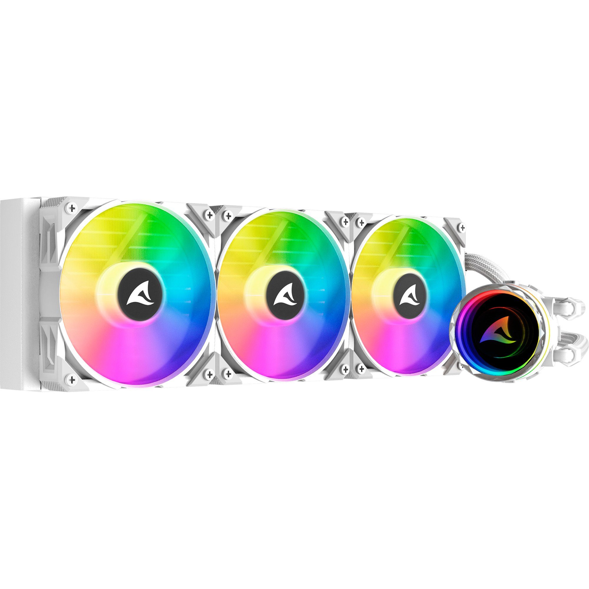 Sharkoon CPU Kühler S90 RGB White AIO 360mm