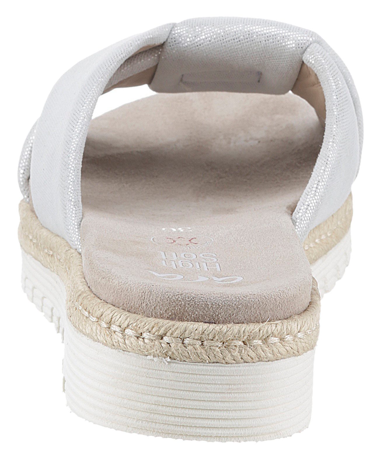 Ara JAMAIKA Pantolette, Plateau, Schlappen, Schlupfschuh, günstig online kaufen