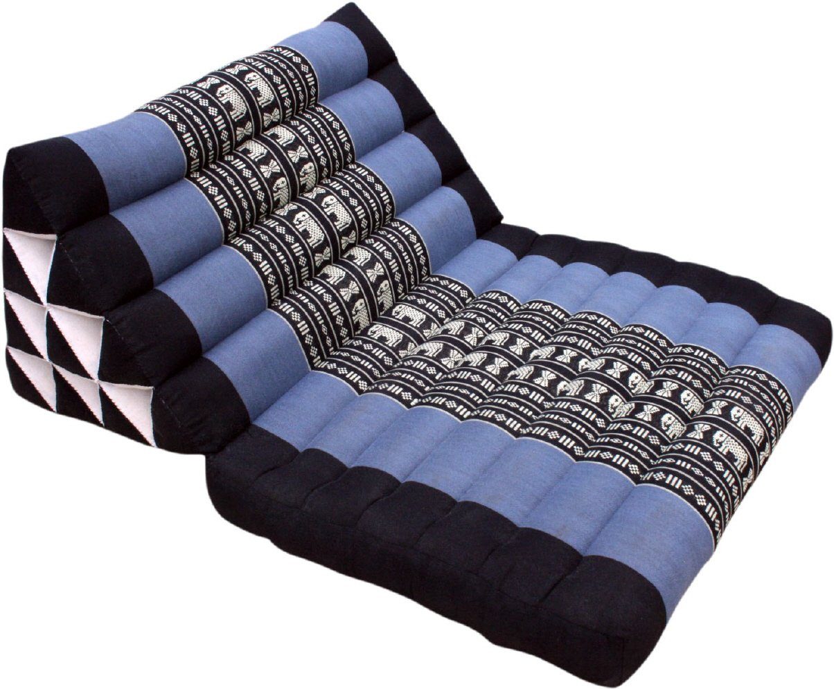 Guru-Shop Sitzkissen Thaikissen, Dreieckskissen, Kapok, Tagesbett..