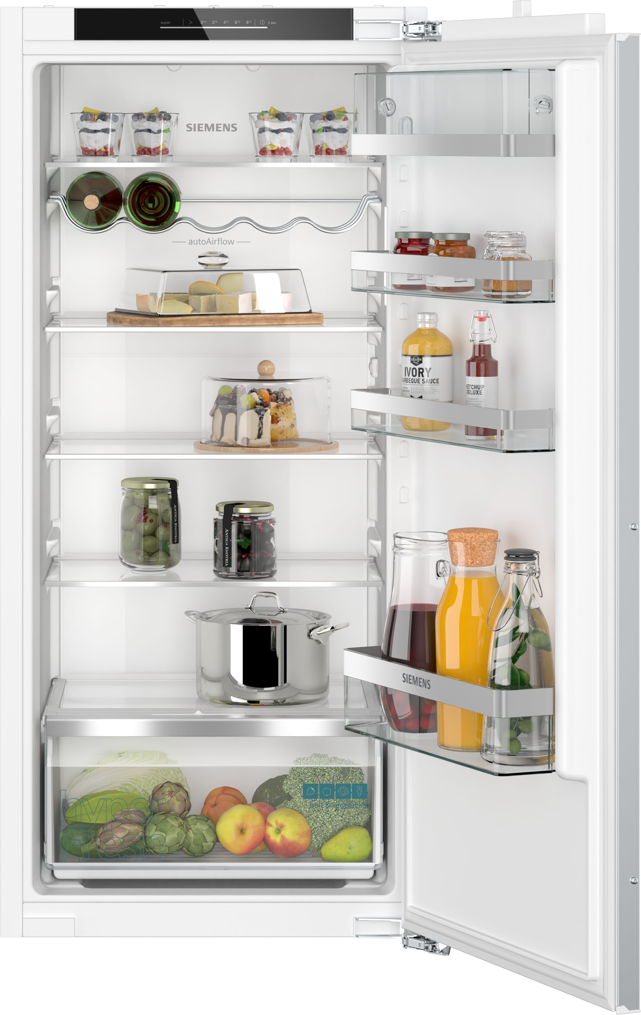 SIEMENS Einbaukühlschrank iQ500 KI41RADC0, 122,1 cm hoch, 55,8 cm breit