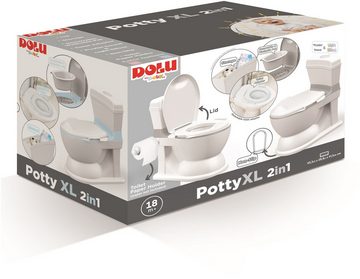 DOLU Toilettentrainer 7176 WC Potty XL 2in1 pink