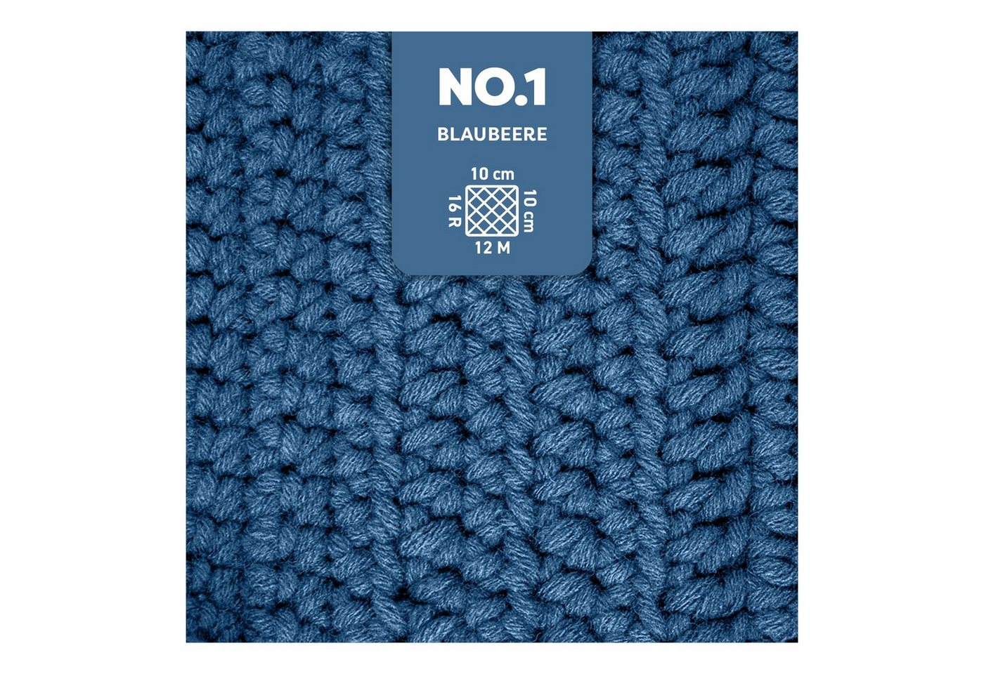 Thumbnail - myboshi No.1 Wolle, Mützenwolle, mit Label Häkelwolle, 55 m (No.1 Wolle mit Label Original Schnellstrickwolle), Uni