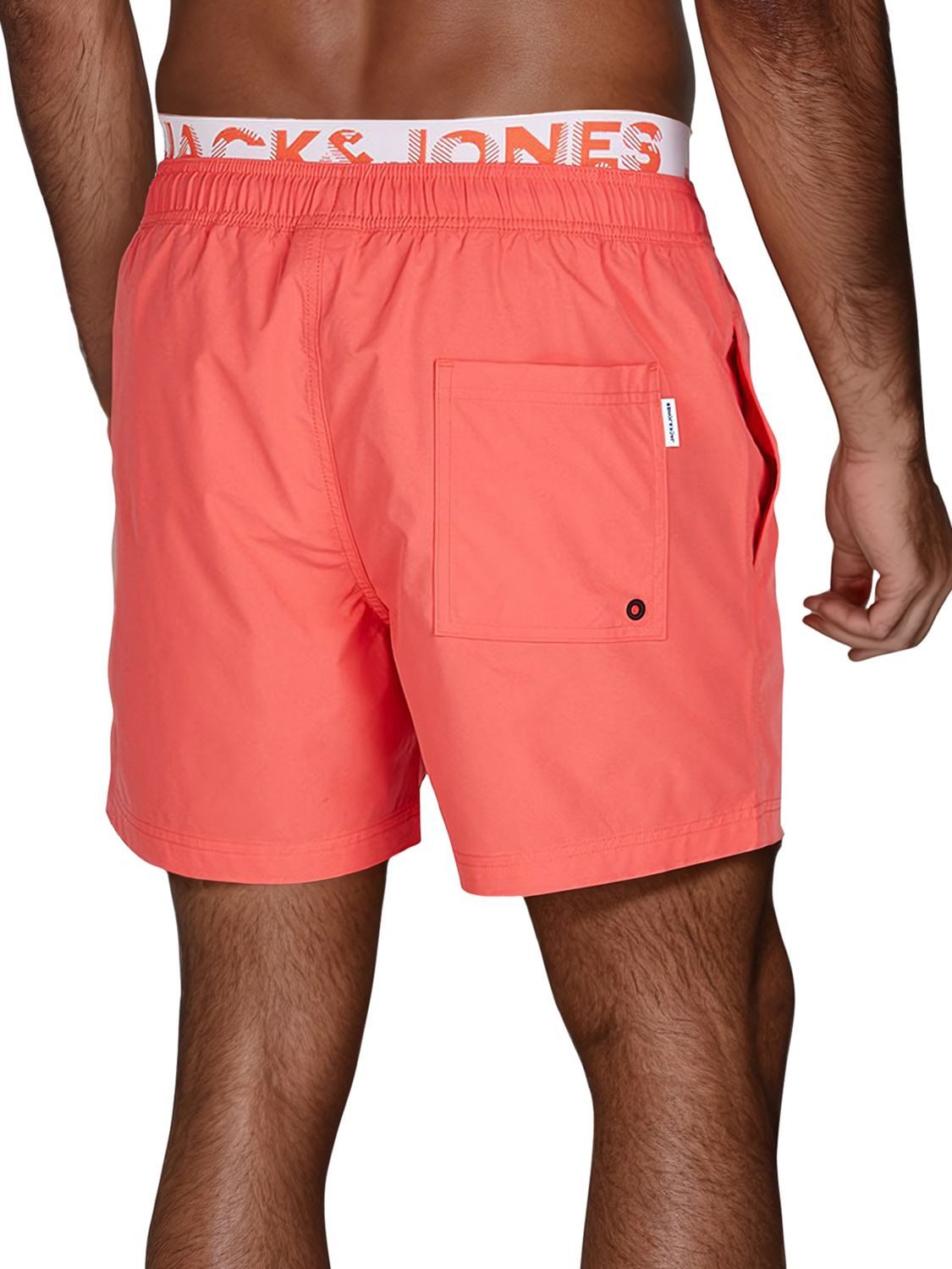 Jack & Jones Badeshorts Herren Badehose MAUI JJSWIM Regular Fit (1-St) Sportshorts mit Kordelzug
