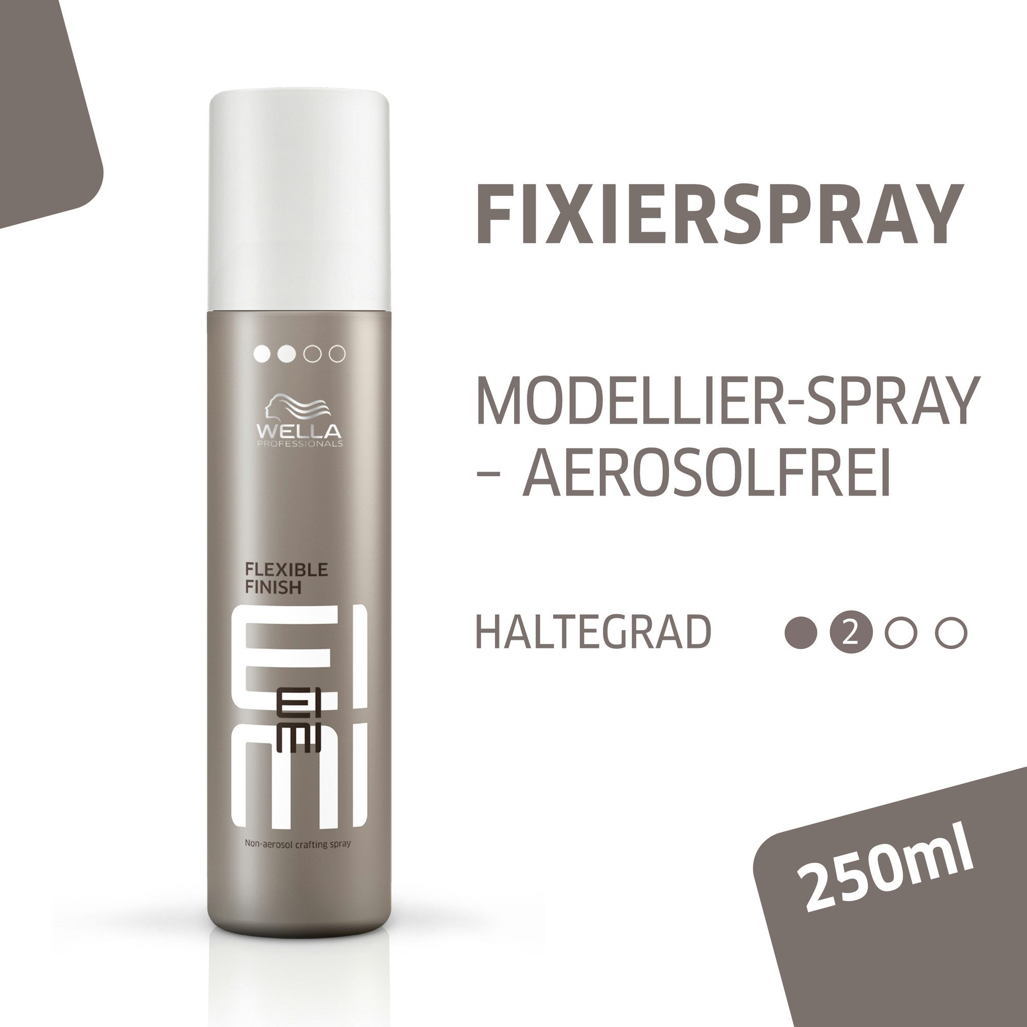 Wella Professionals Haarspray EIMI FLEXIBLE FINISH, leichter Halt, flexibles Styling, schützt vor UV-Strahlung