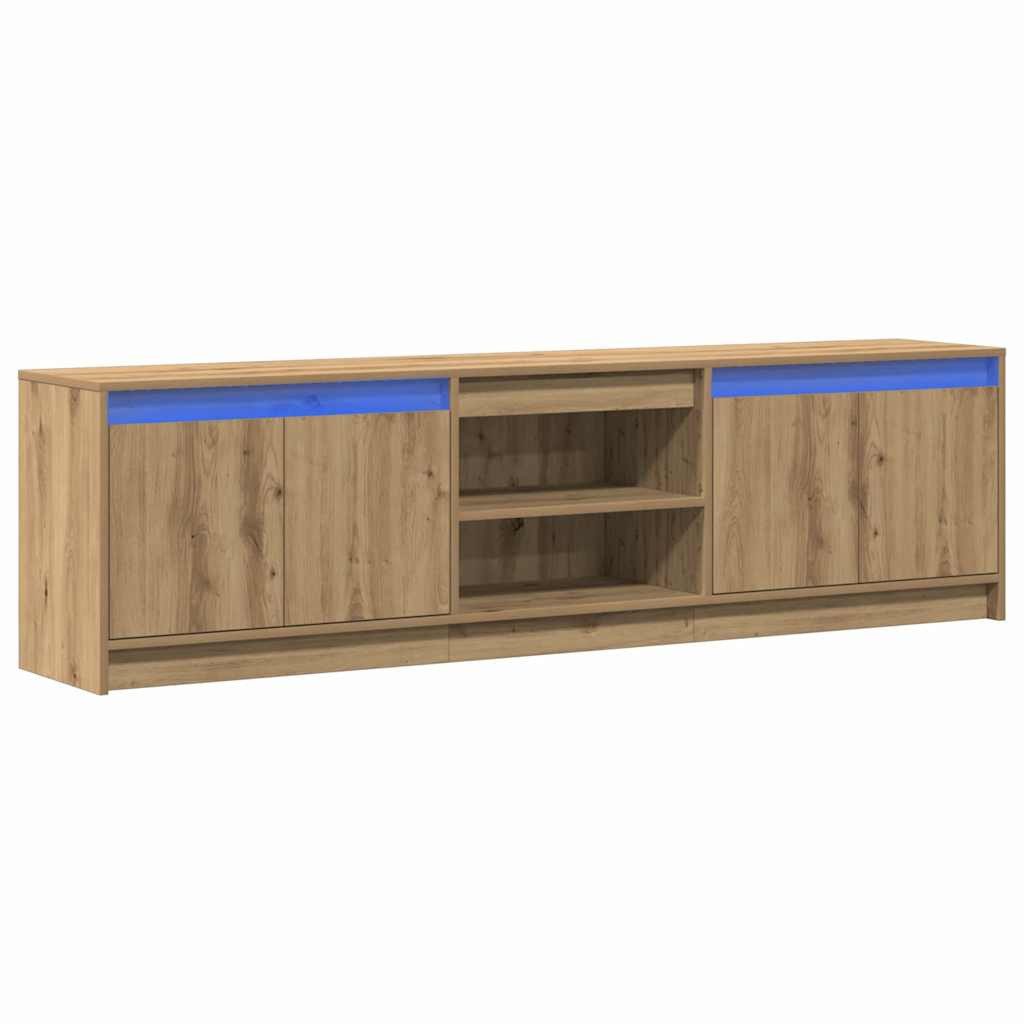 vidaXL TV-Schrank 180 x 34 x 50 cm Lowboard Wandboard TV- Schrank TV-Wandschrank Braun 1