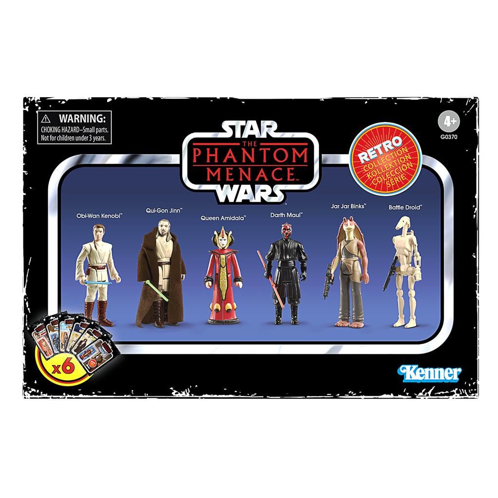 Hasbro Actionfigur Star Wars Episode I Retro Collection - The Phantom Menace