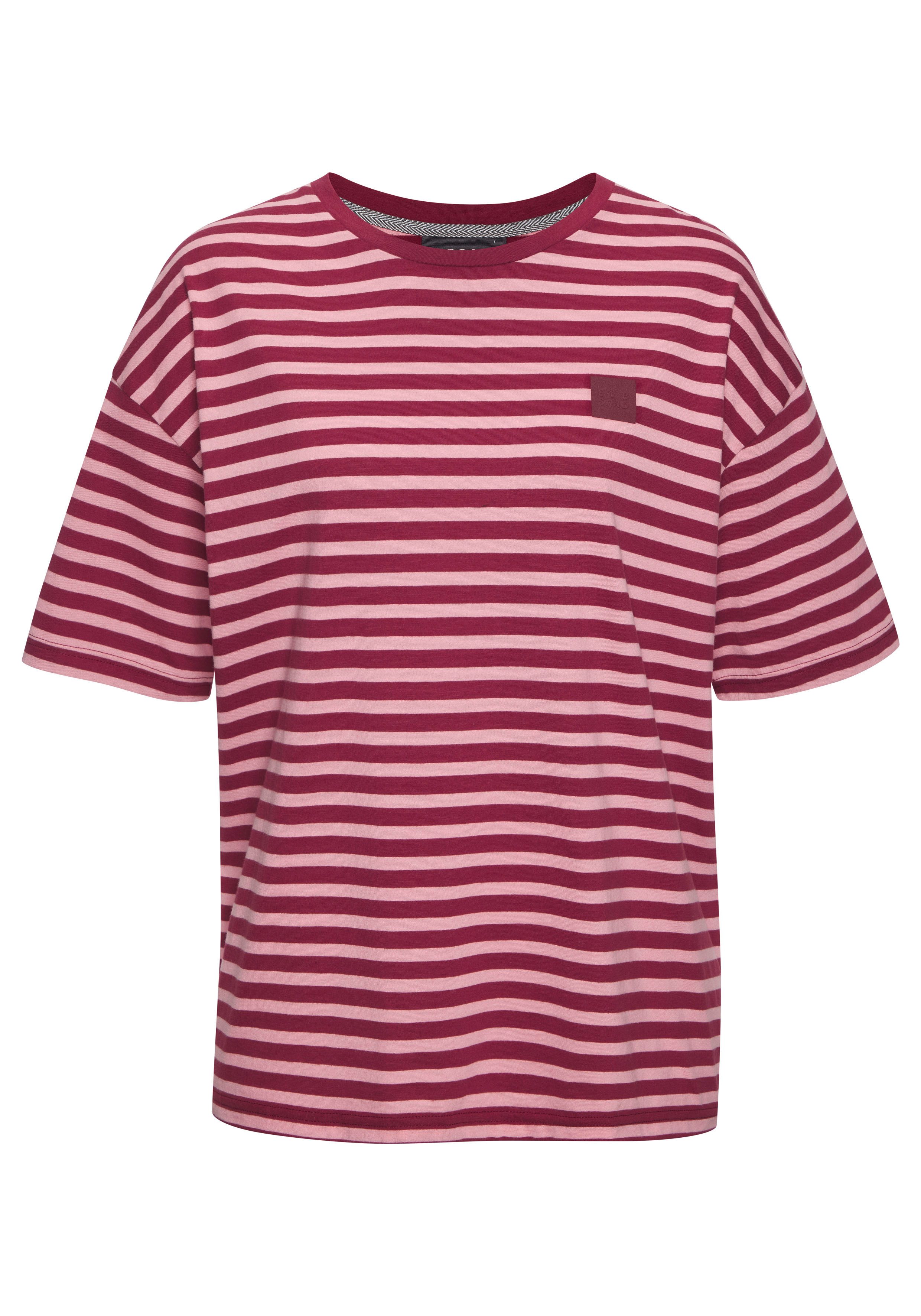 Elbsand T-Shirt Kia mit halblangen Ärmeln uns Streifenoptik günstig online kaufen