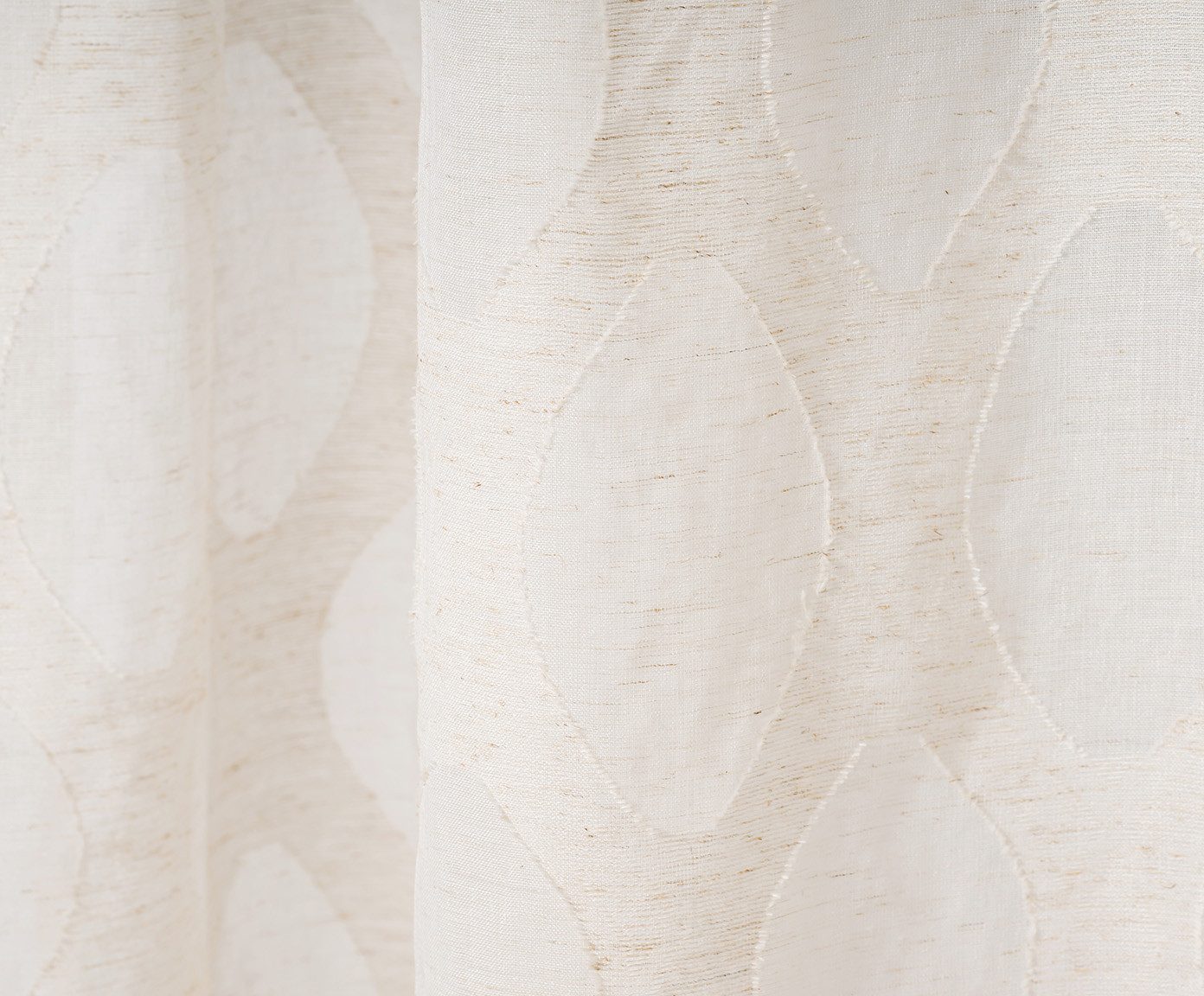Gözze Vorhang GÖZZE Schlaufenschal AMIRA creme BH 140x245 cm beige Vorhang