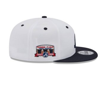 New Era Baseball Cap Cap New Era 9Fifty Atlanta Braves White Crown (1-St)
