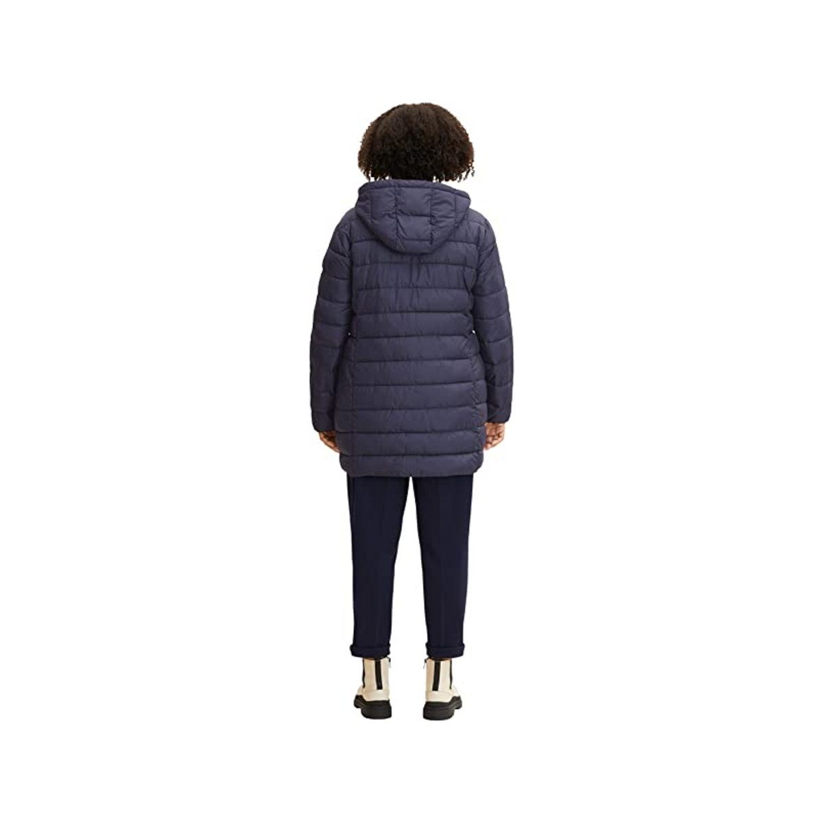 TOM TAILOR Wollmantel Mantel für Herren in marineblau (1-tlg)