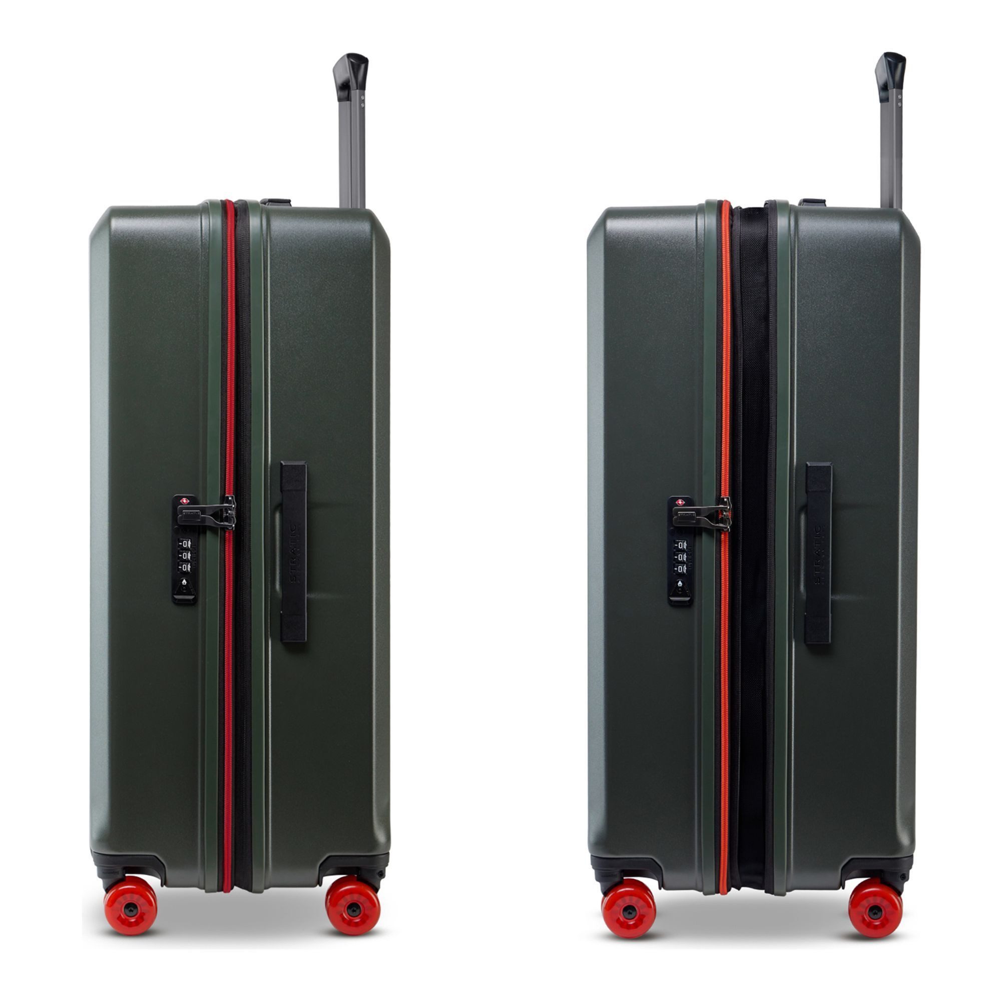 Stratic Hartschalen-Trolley Buzz, 4 Rollen, Polycarbonat