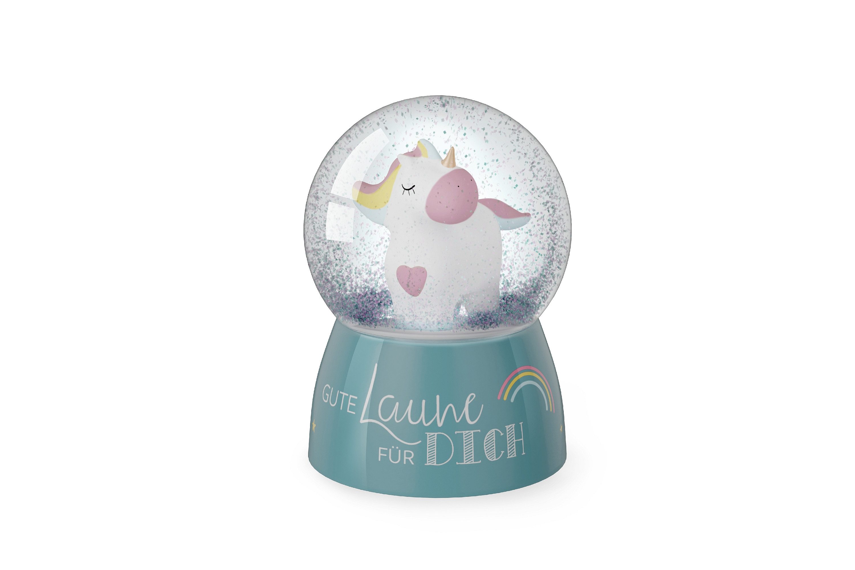 La Vida Schneekugel Schneekugel Glitzerkugel für Dich) Geschenk la vida Unicorn 7005821