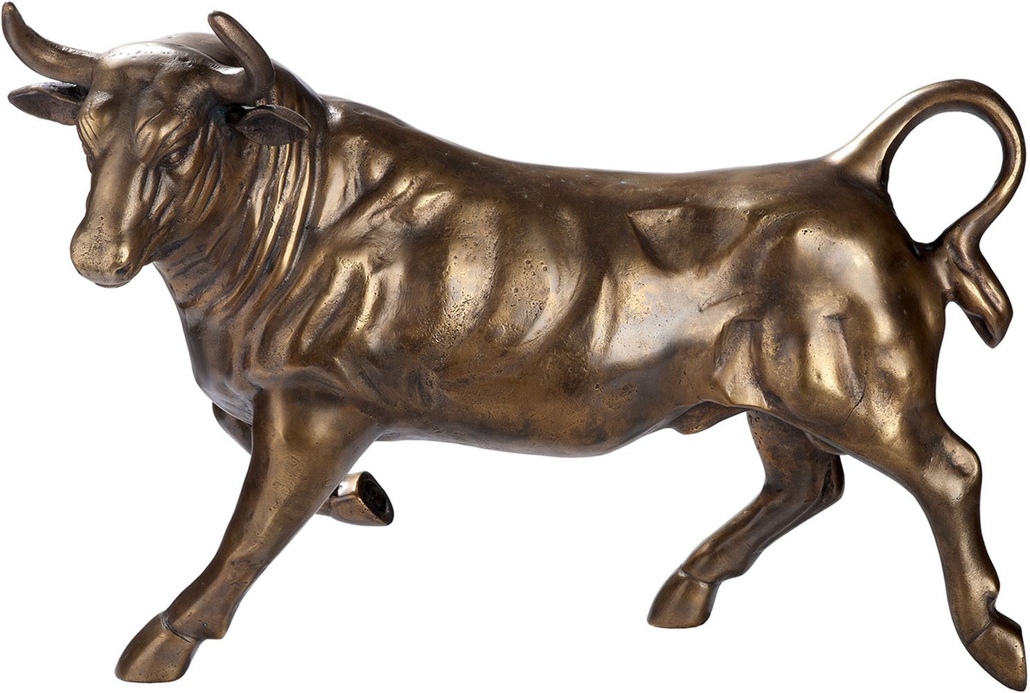 GILDE Skulptur Figur Stier Bull
