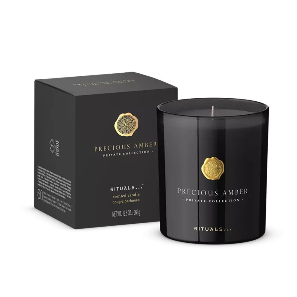 Rituals Duftkerze Rituals Precious Amber Duftkerze 360g. (1-tlg), Luxuriöse Duftkerze mit Amber-Note