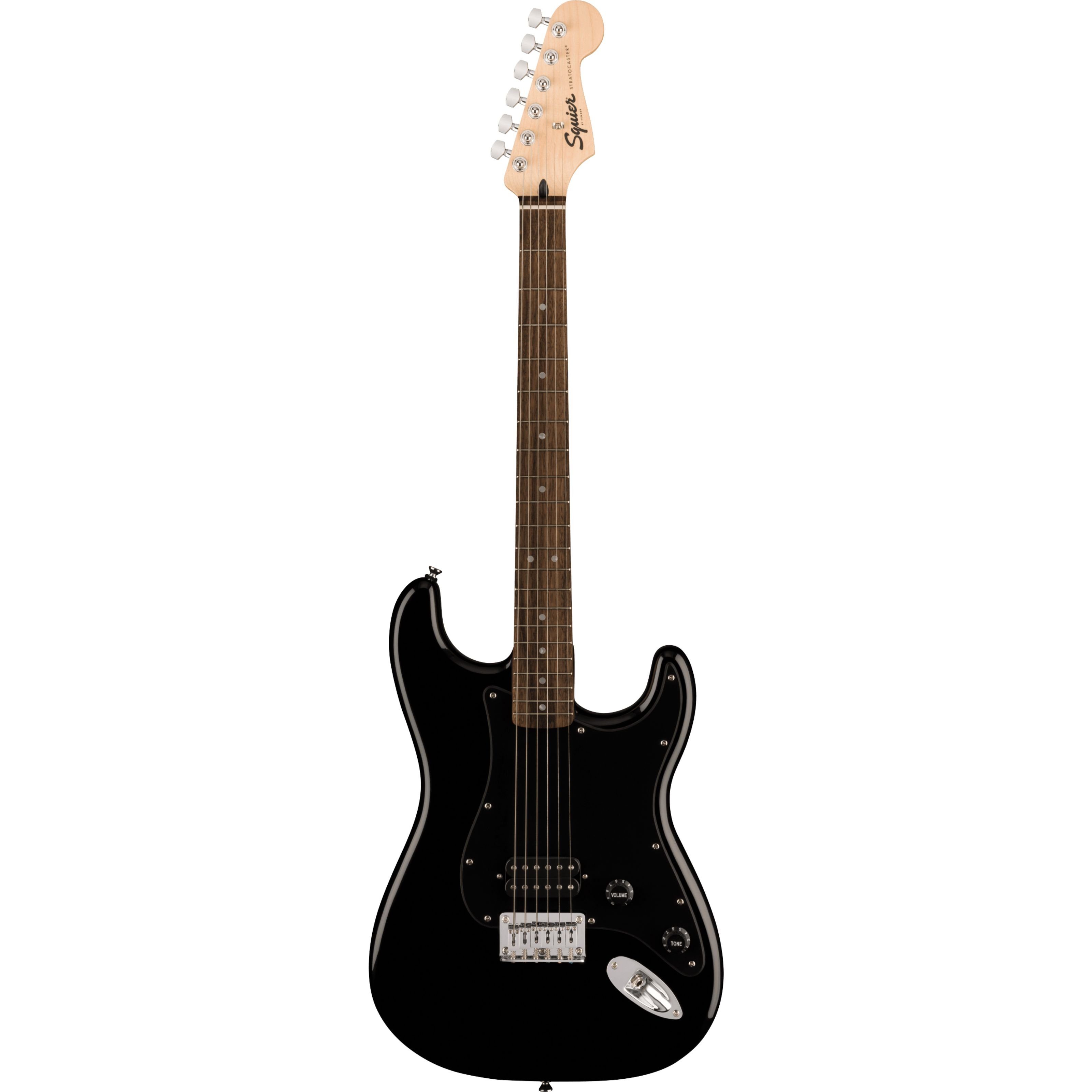 Squier E-Gitarre, E-Gitarren, ST-Modelle, Sonic Stratocaster HT H IL Black - E-Gitarre
