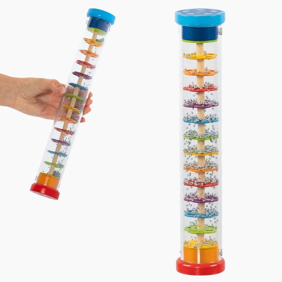 goki Spielzeug-Musikinstrument Regenstab Goki, (packung, 1 tlg., set), Beruhigende Klänge für Entspannung