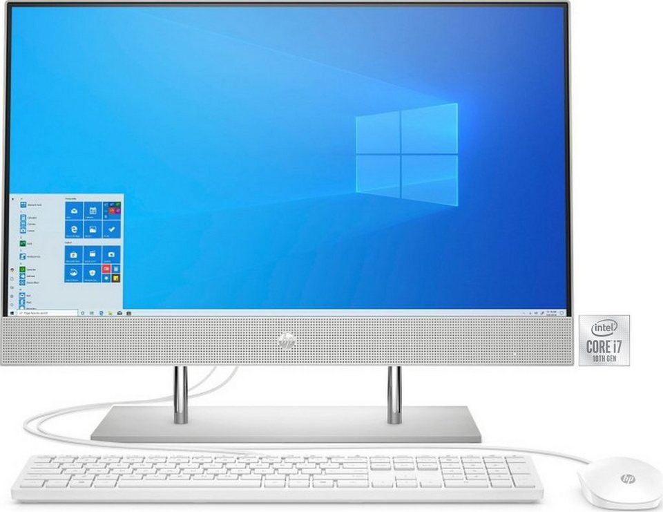 HP 24-dp0002ng All-in-One PC (Intel i7-1065G7 Core i7, 8 ...
