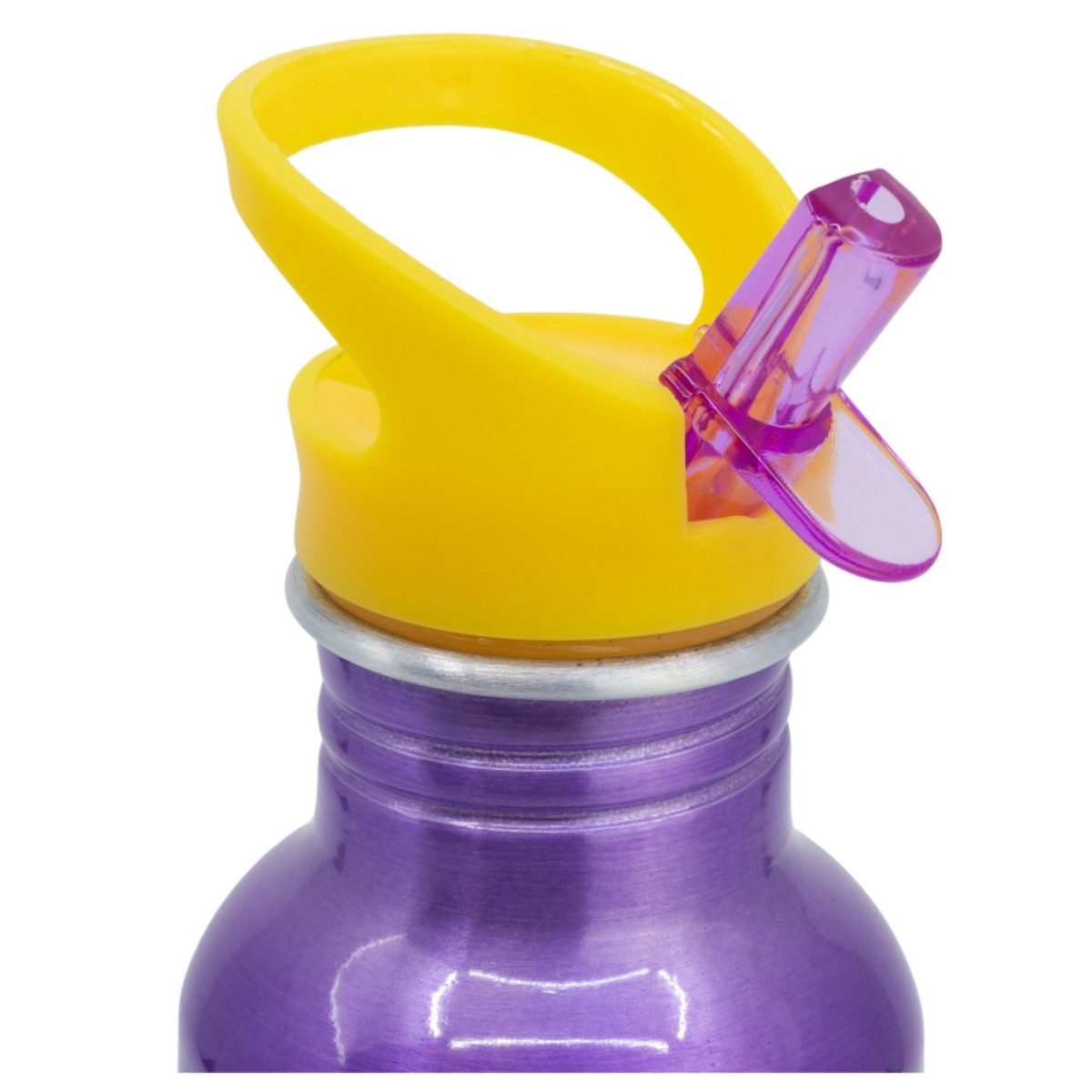 Disney Minnie Mouse Trinkflasche Wasserflasche 545 ml Flasche mit Trinkaufsatz und Schraubverschluss