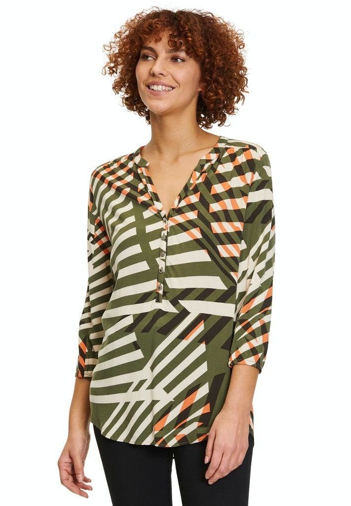 Cartoon Klassische Bluse