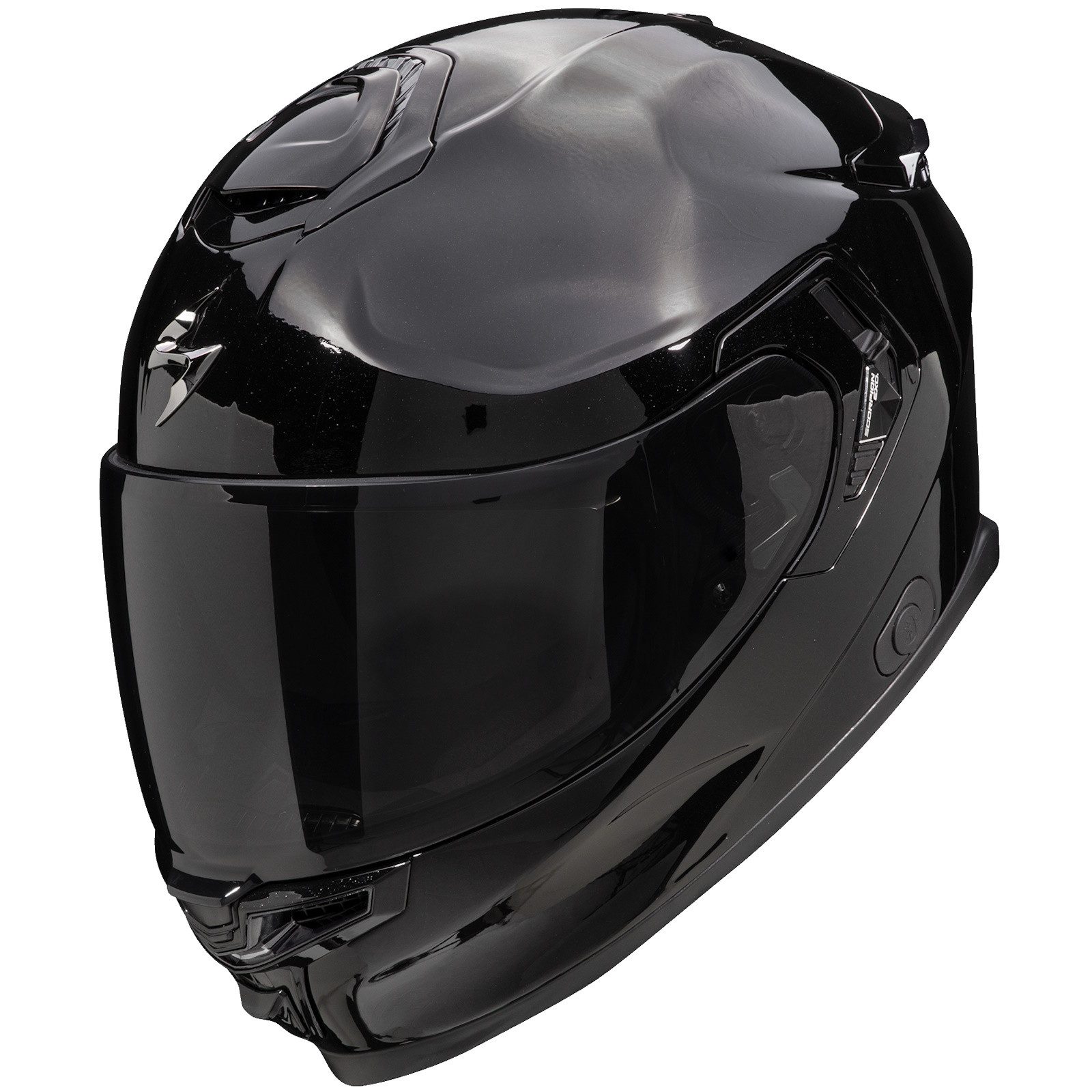 Scorpion Exo Motorradhelm Scorpion Exo-GT SP Air Solid Metal Integralhelm Schwarz (1er Set), integralhelm motorrad