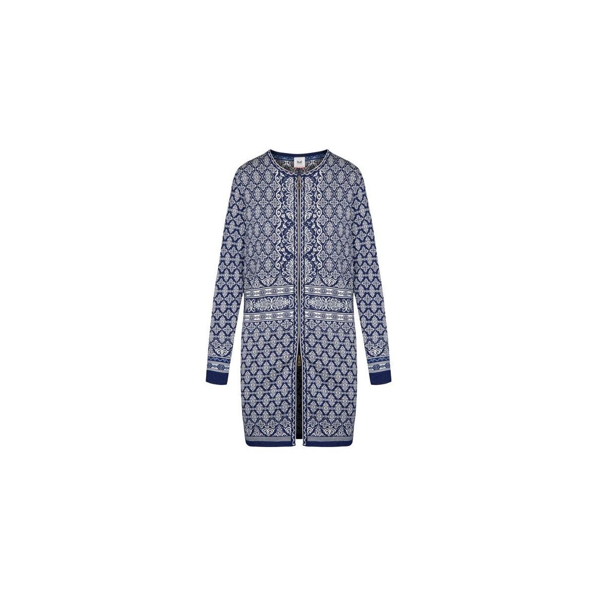 Dale of Norway Kapuzenstrickjacke Ingeborg Fem Jacket Elegante Damenjacke aus 100% Merinowolle mit lockerer Passform und