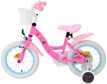 Volare Kinderfahrrad LOL Surprise 14 Zoll für Mädchen, (1-tlg), Rücktrittbremse, höhenverstellbarer Sattel und Lenker, mit Korb