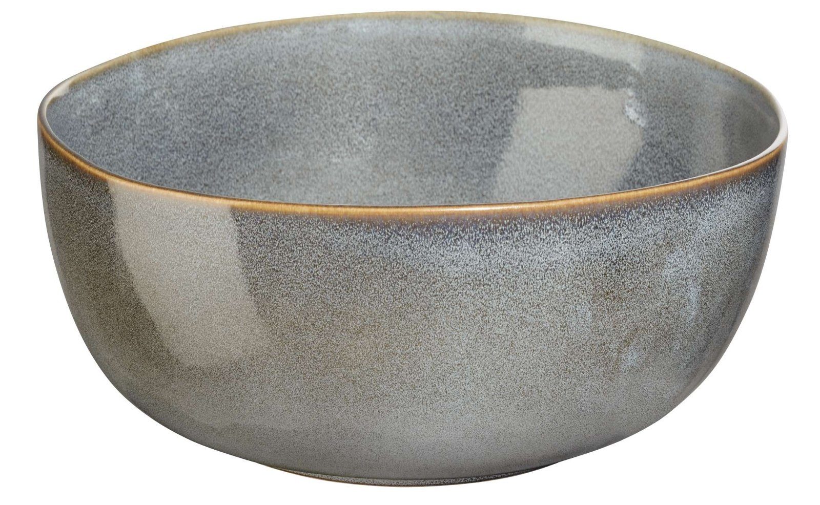 ASA SELECTION Salatschüssel SAISONS Salatschale denim 22 cm, Steinzeug, (Salatschalen), Geschirr